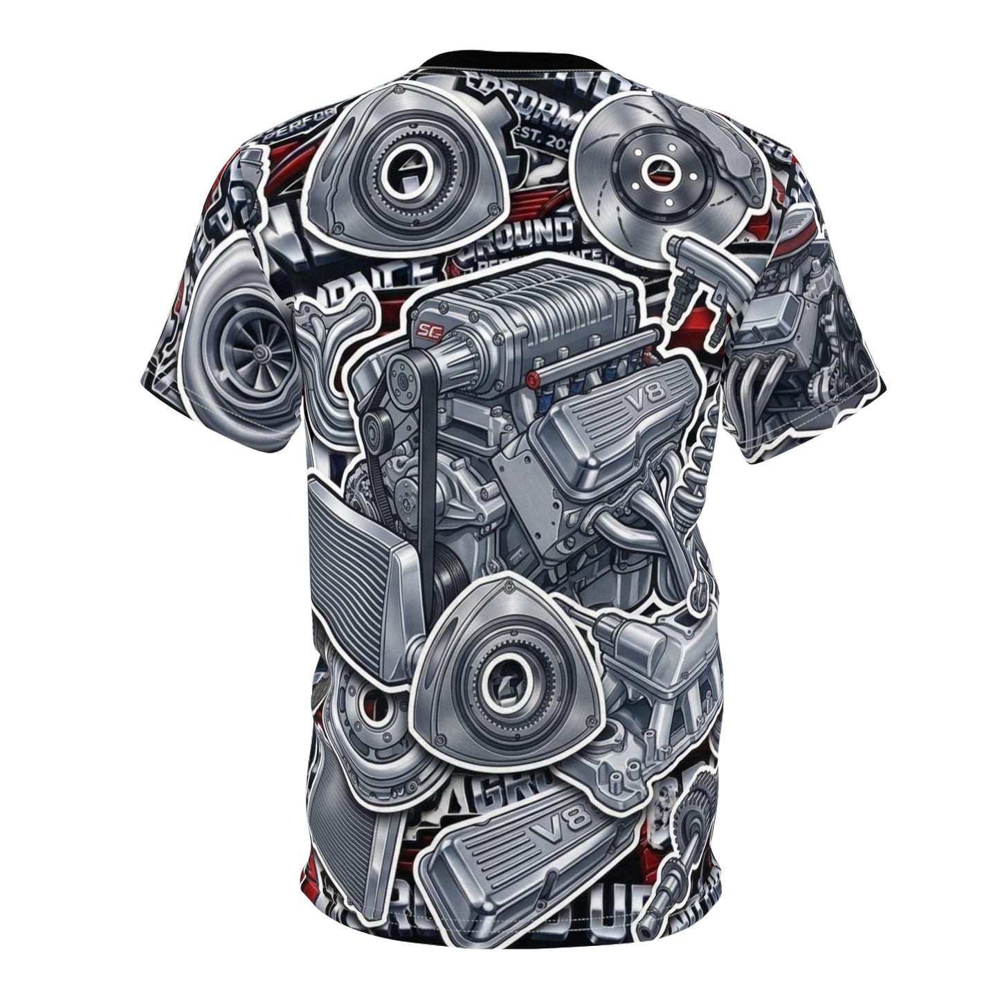 Unisex Cut & Sew Tee (AOP)