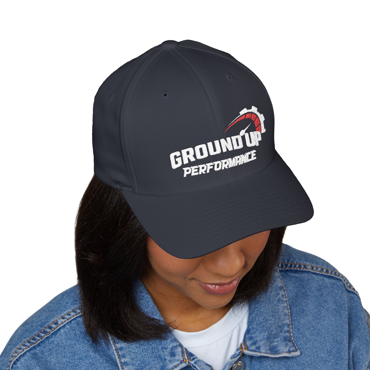 Closed-Back Structured Cap (Embroidery)