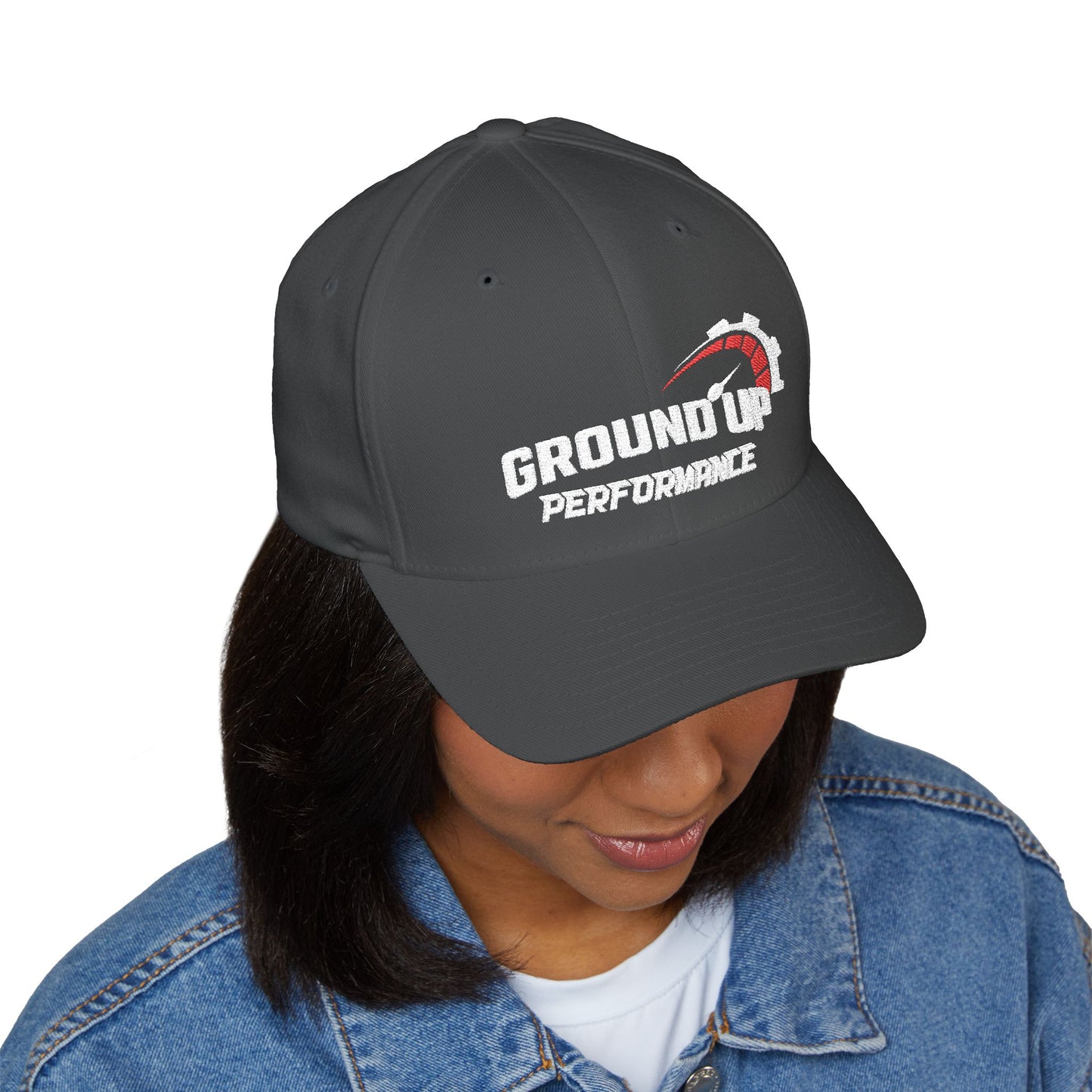 Closed-Back Structured Cap (Embroidery)